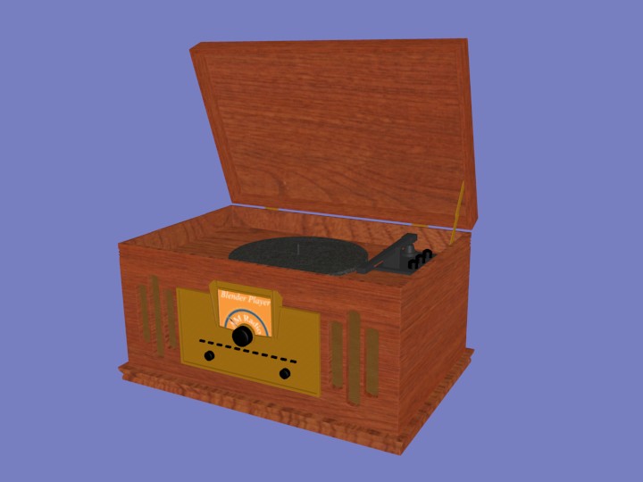Blender Record / AM Radio Player preview image 1